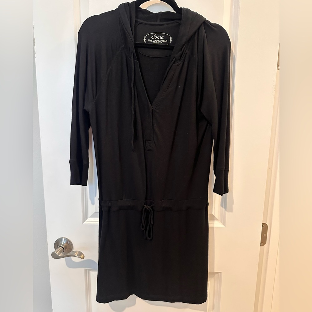 Soma Luxurious Black Lounge Wear